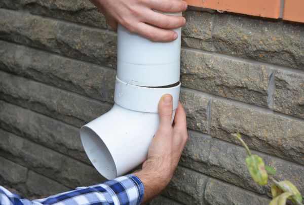 Drainage Downspout Repair in Milford
