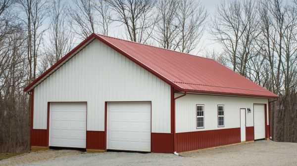 Barn Downspout Repair in Milford