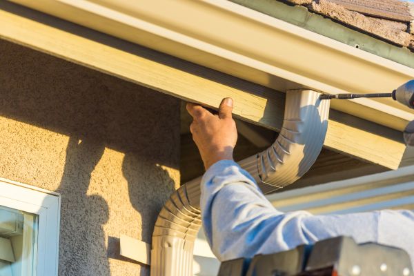 Aluminum Rain Gutter Service in Milford