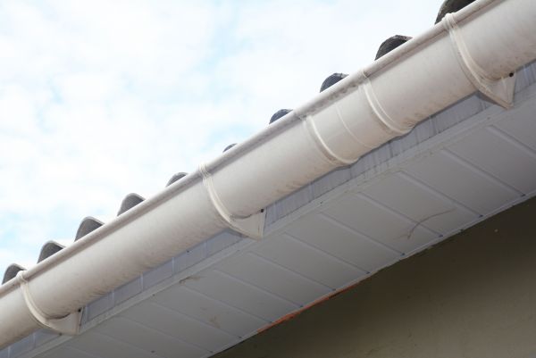 Plastic Gutter Installation in Milford