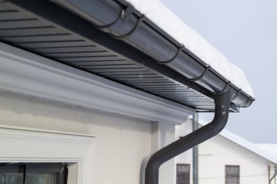 Gutter Installation on Commercial Building